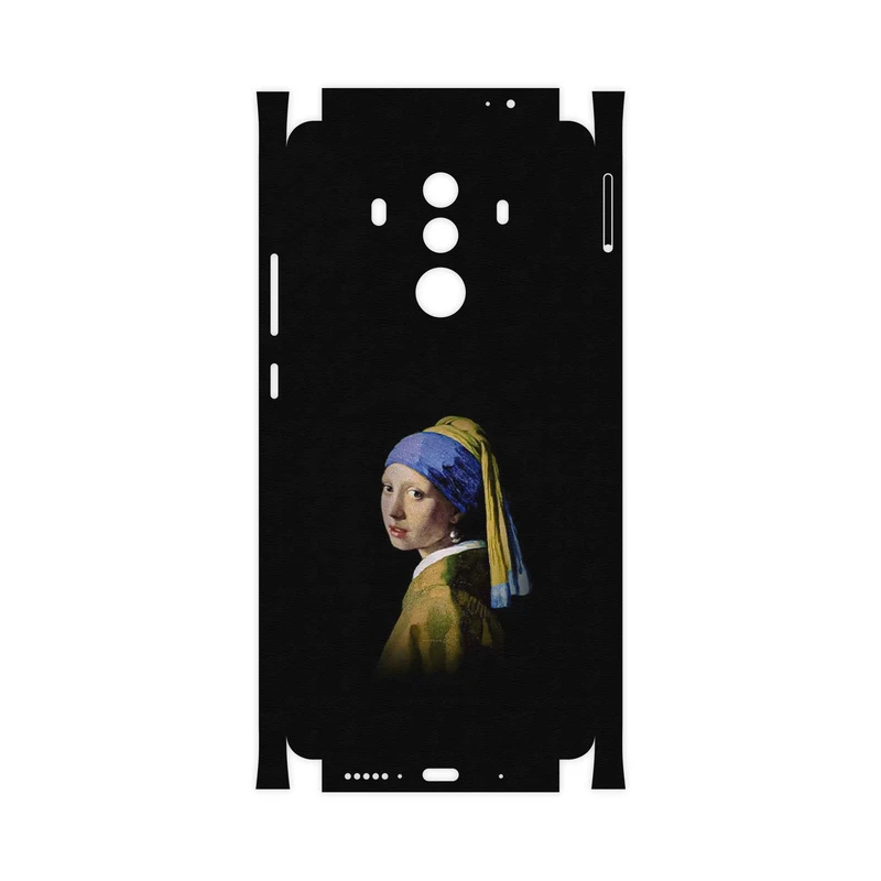 برچسب پوششی ماهوت مدل Girl with a Pearl Earring of Vermeer-FullSkin مناسب برای گوشی موبایل هوآوی Mate 10 Pro