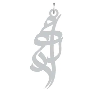 آویز گردنبند نقره کرابو طرح رادمهر مدل Kn2-974