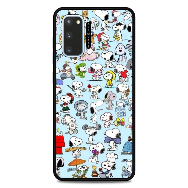 کاور آکام مدل AMC-WSGS20-SNOOPY-23 مناسب برای گوشی موبایل سامسونگ Galaxy S20