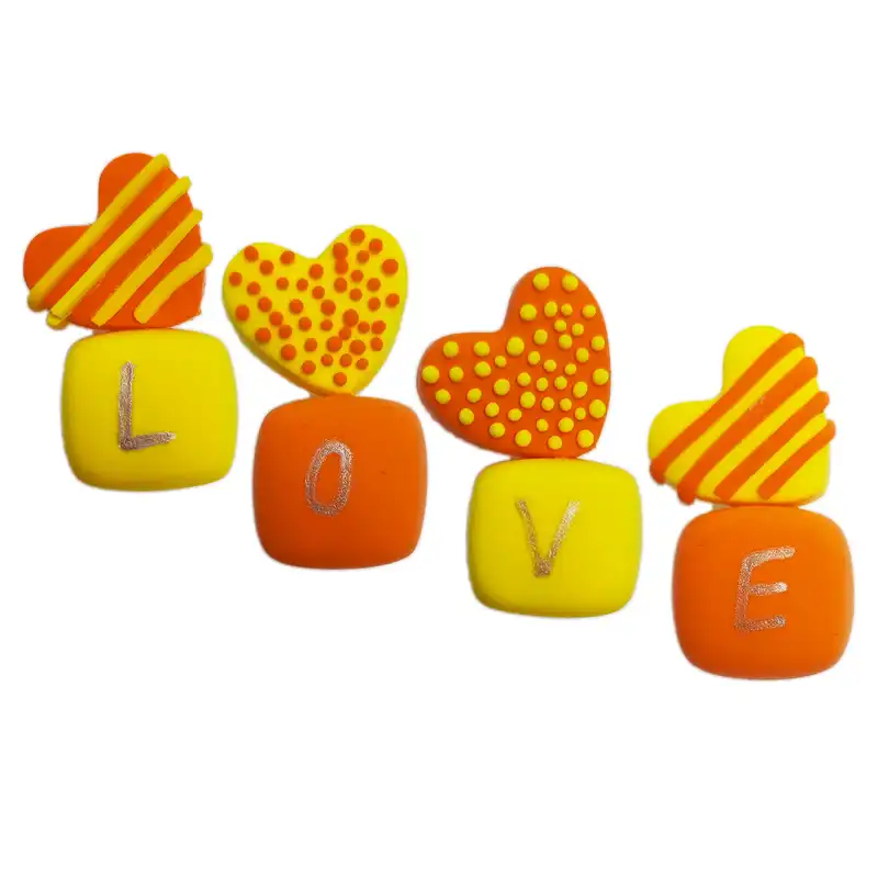 مگنت طرح قلب love کد MK194 مجموعه 4 عددی
