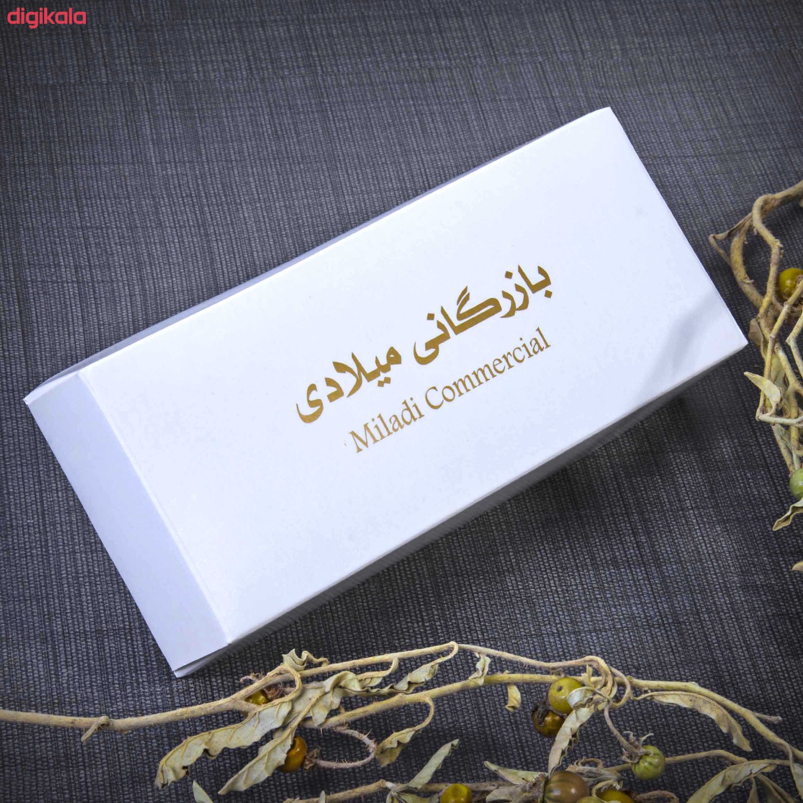 دستبند نقره مردانه بازرگانی میلادی مدل زمرد و یاقوت کد DP_382 main 1 4