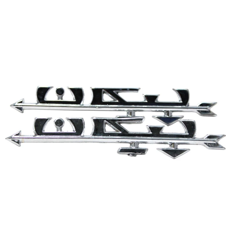 آرم گلگیر خودرو قطعه سازان کبیر مدل ARM-PEYKAN-528 مناسب برای پیکان مجموعه 2 عددی