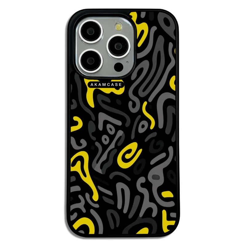 کاور آکام مدل AMC-WA15PRO-DOODLE4 مناسب برای گوشی موبایل اپل iPhone 15 Pro