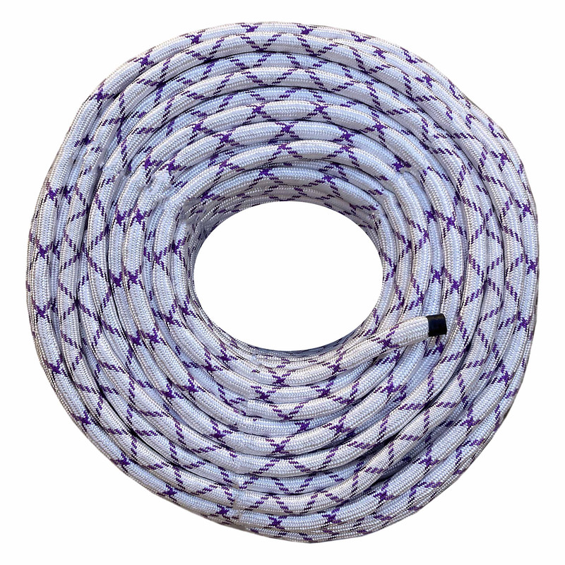 طناب صخره نوردی مدل ابریشمی کد PU12mm طول 25 متر