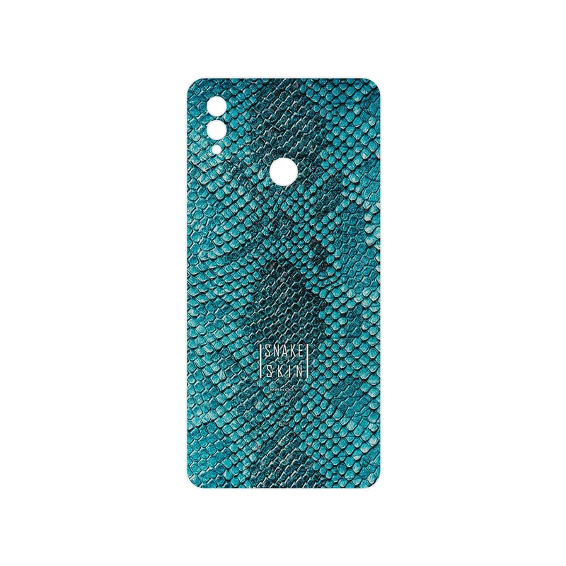 برچسب پوششی ماهوت مدل Blue Snake Skin مناسب برای گوشی موبایل آنر Note 10