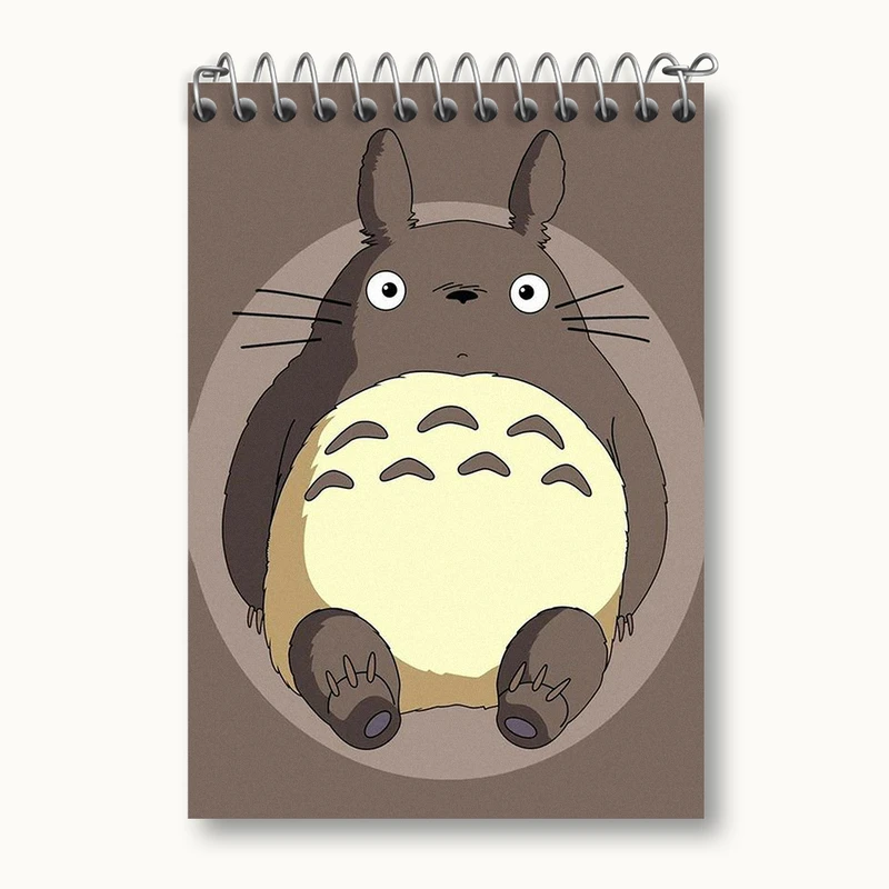 دفتر یادداشت 50 برگ خندالو طرح انیمه توتورو (Totoro) کد N2121