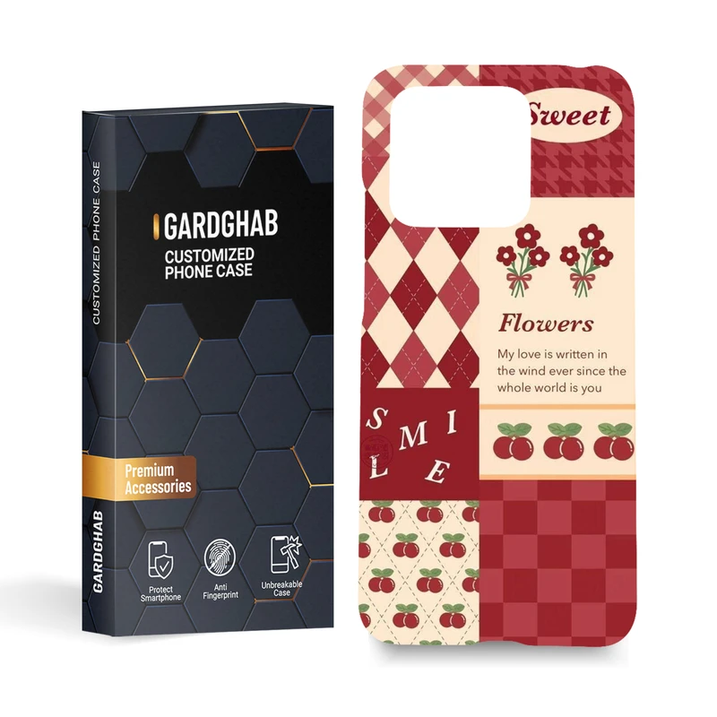 کاور گارد قاب مدل دخترانه مناسب برای گوشی موبایل شیائومی Redmi 10c