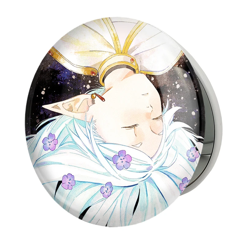 آینه جیبی خندالو طرح انیمه فریرن (Frieren) مدل تاشو کد 32572