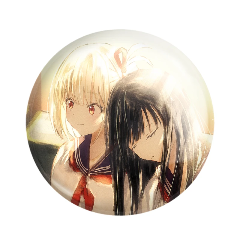 مگنت خندالو مدل تاکینا و چیساتو انیمه لیکوریس ریکویل Lycoris Recoil  کد 23077