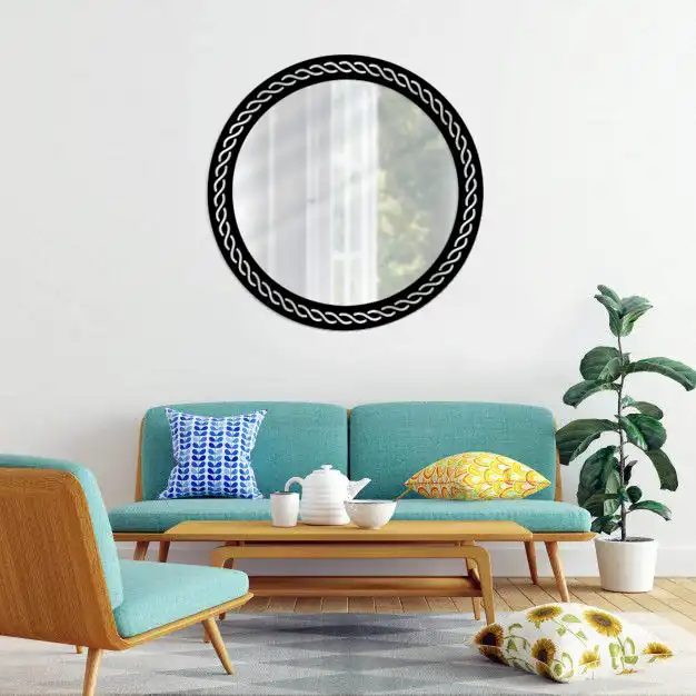 آینه پلکسی گلس طرح دایره کد 02