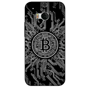 Megafone Bitcoin 7737 Cover For Htc One M8
