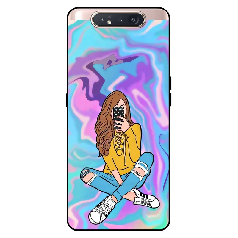 کاور مگافون کد 7592 مناسب برای گوشی موبایل سامسونگ Galaxy A80 