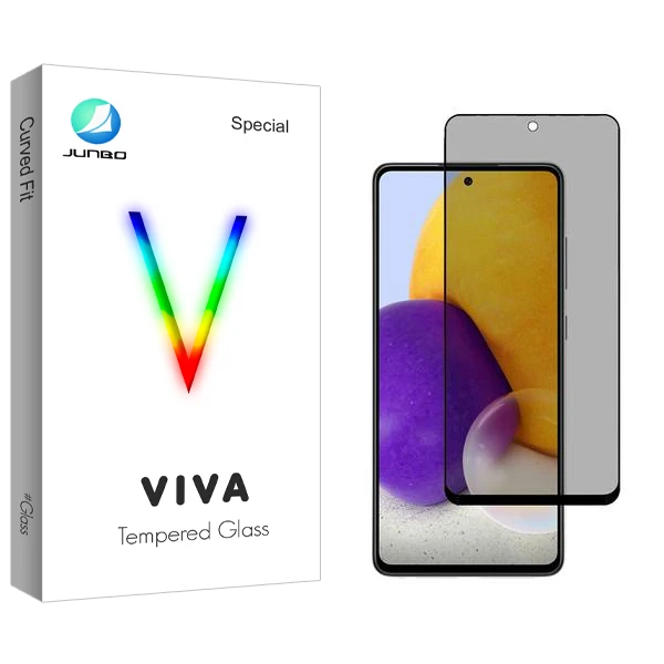 محافظ صفحه نمایش حریم شخصی جانبو مدل Viva مناسب برای گوشی موبایل سامسونگ Galaxy A72 5G