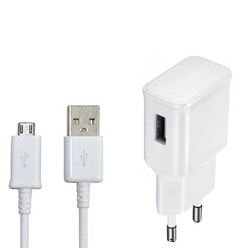 شارژر دیواری مدل sAMOR858 به همراه کابل تبدیل microusb