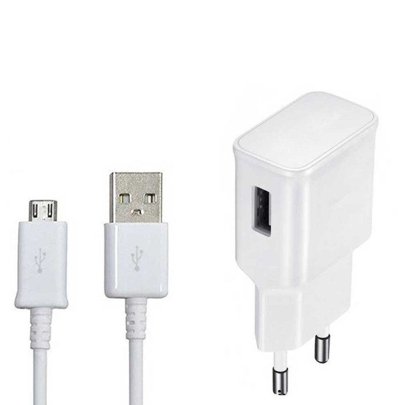 شارژر دیواری مدل swm-85 به همراه کابل تبدیل microUSB