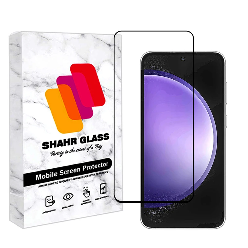 محافظ صفحه نمایش فول شهر گلس مدل FULPLUSSH مناسب برای گوشی موبایل سامسونگ Galaxy S23 FE