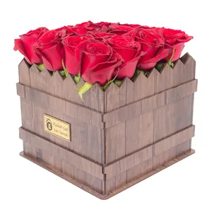 جعبه گل رز هلندی سن سون مدل BX-22046
