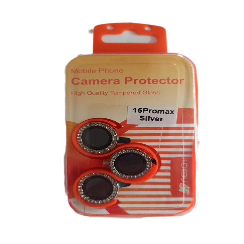 محافظ لنز مدل رینگی اکلیلی مناسب برای گوشی موبایل اپل iPhone 15 pro max 