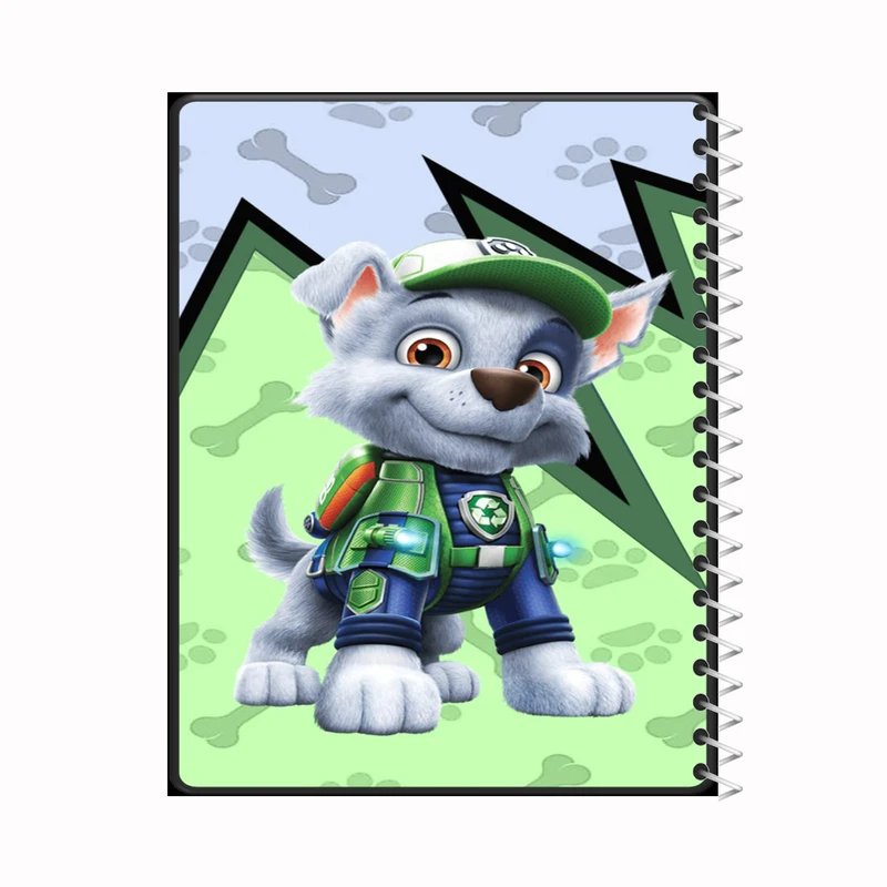 دفتر مشق 100 برگ ملیچک طرح سگ های نگهبان کد 003