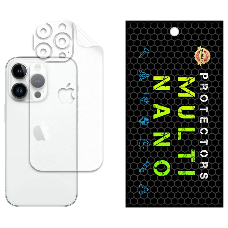 محافظ پشت گوشی مات نانو هیدروژل مولتی نانو مدل X-F1B مناسب برای گوشی موبایل اپل iPhone 14 Pro