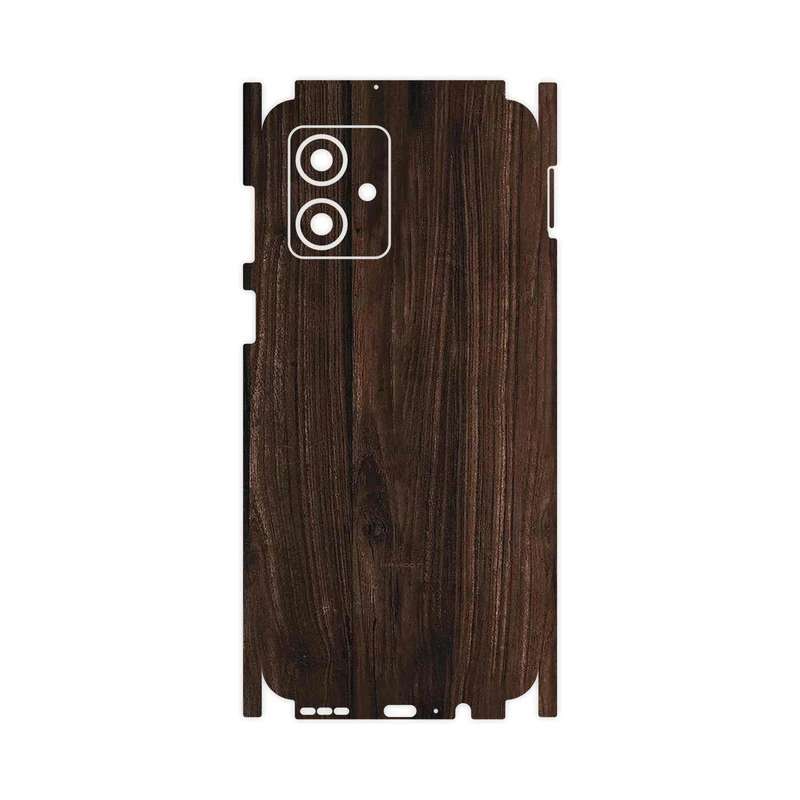 برچسب پوششی ماهوت مدل Dark_Walnut_Wood-FullSkin مناسب برای گوشی موبایل موتورولا Moto G54