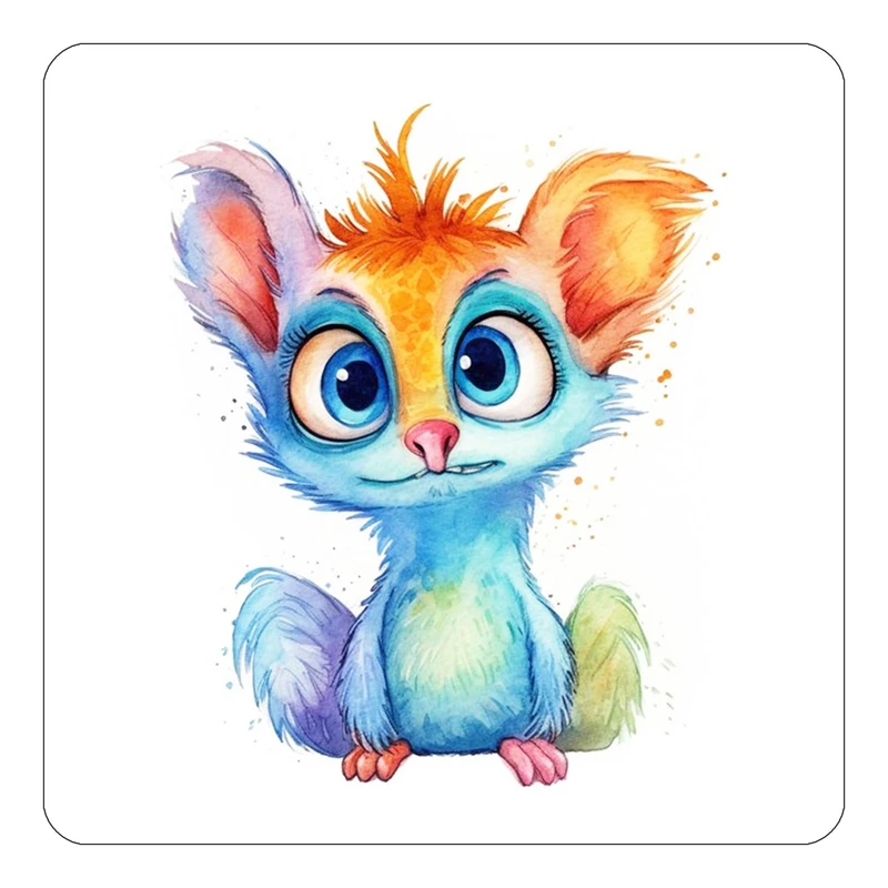 مگنت کاکتی طرح حیوانات رنگی مدل mp26270