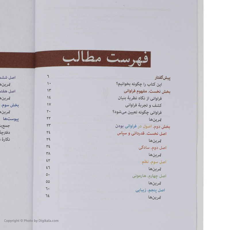 کتاب فراوانی اثر فرشته میر هاشمی نشر شور آفرین