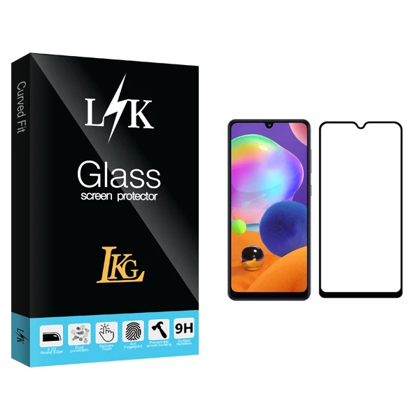 محافظ صفحه نمایش ال کا جی مدل LK Glass مناسب برای گوشی موبایل سامسونگ Galaxy A31