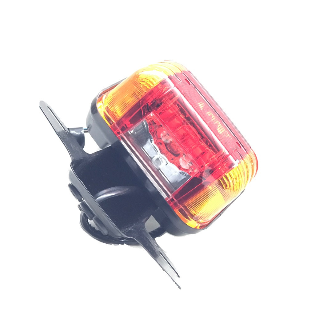 چراغ خطر موتور سیکلت مدل هشت راهنما فلزی کد MA 4