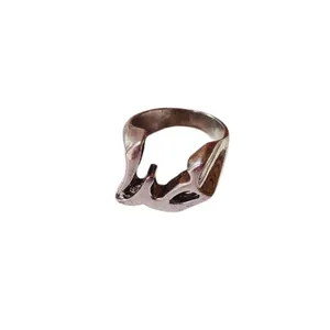 انگشتر نقره مردانه مدل خدا