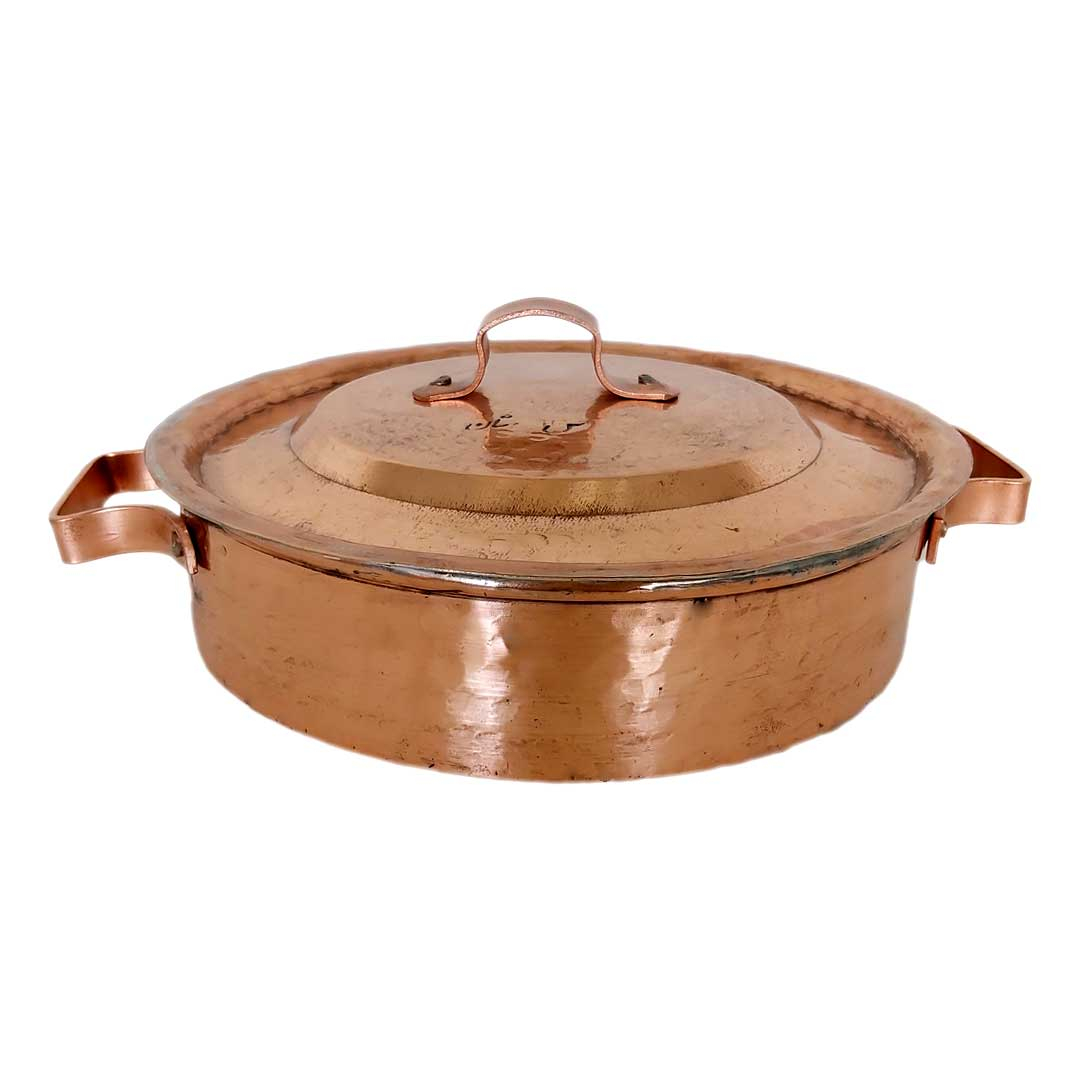 ماهیتابه مسی کد 02222