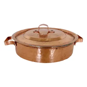 ماهیتابه مسی کد 02222