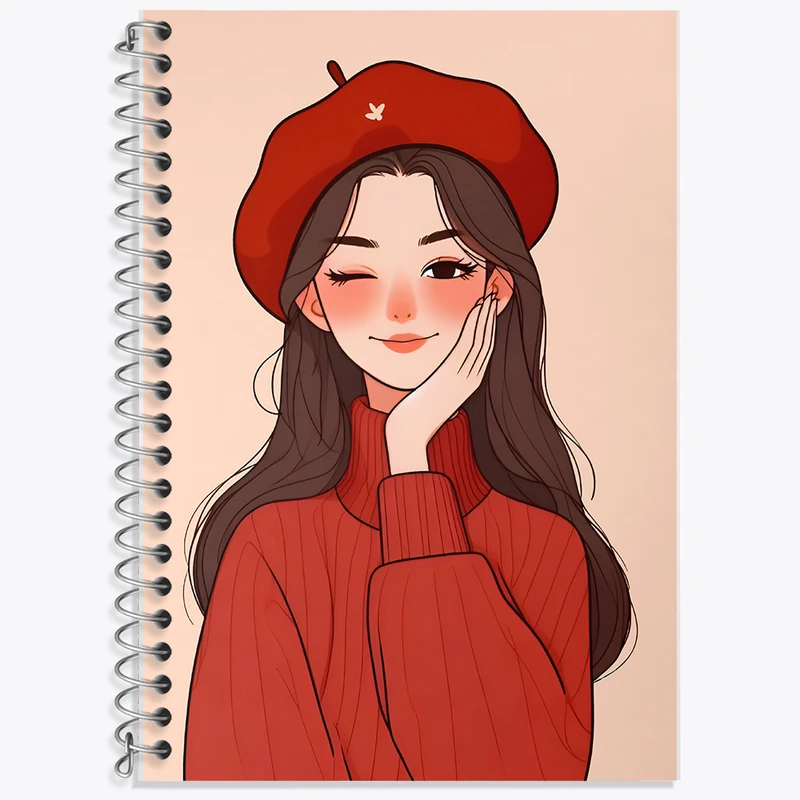 دفتر لغت 50 برگ خندالو طرح دخترانه کد F6657