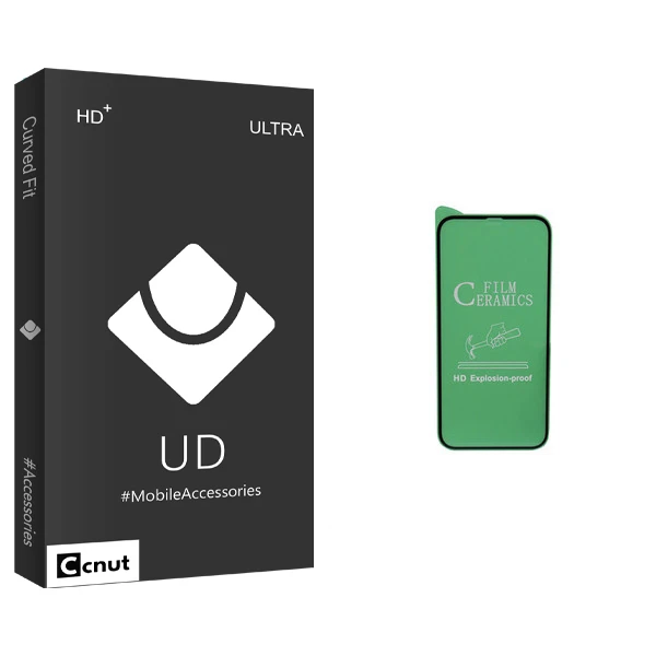 محافظ صفحه نمایش سرامیکی کوکونات مدل UD Black مناسب برای گوشی موبایل اپل iPhone 11 Pro Max