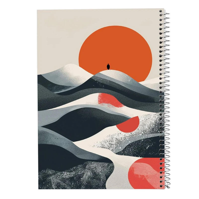 دفتر شطرنجی 50 برگ مدوپد طرح اشکال فانتزی کد DF16182