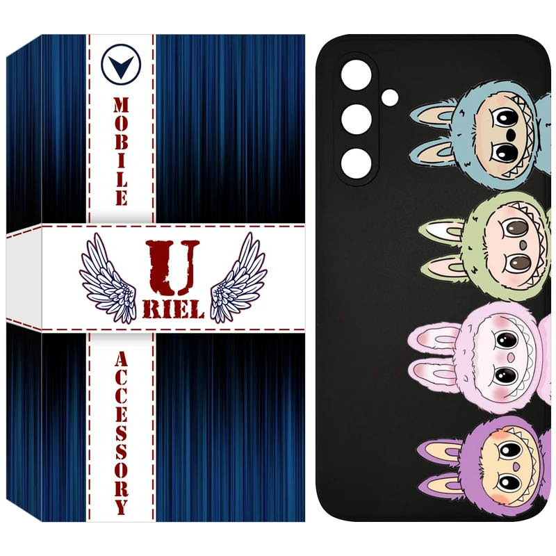 کاور یوریل مدل KSH کد 101 طرح عروسک لبوبو مناسب برای گوشی موبایل سامسونگ Galaxy A54