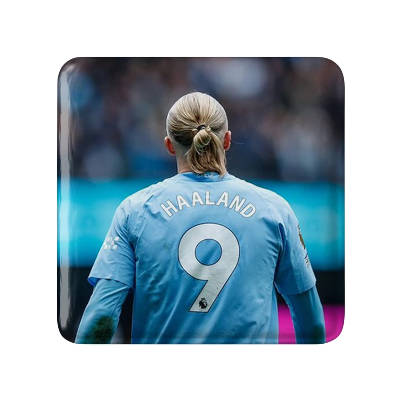 مگنت خندالو طرح ارلینگ هالند (Erling Haaland) مدل مربعی کد 36363