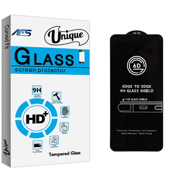 محافظ صفحه نمایش شیشه ای ای اف اس مدل Unique Glass_Airbag مناسب برای گوشی موبایل سامسونگ Galaxy A30S