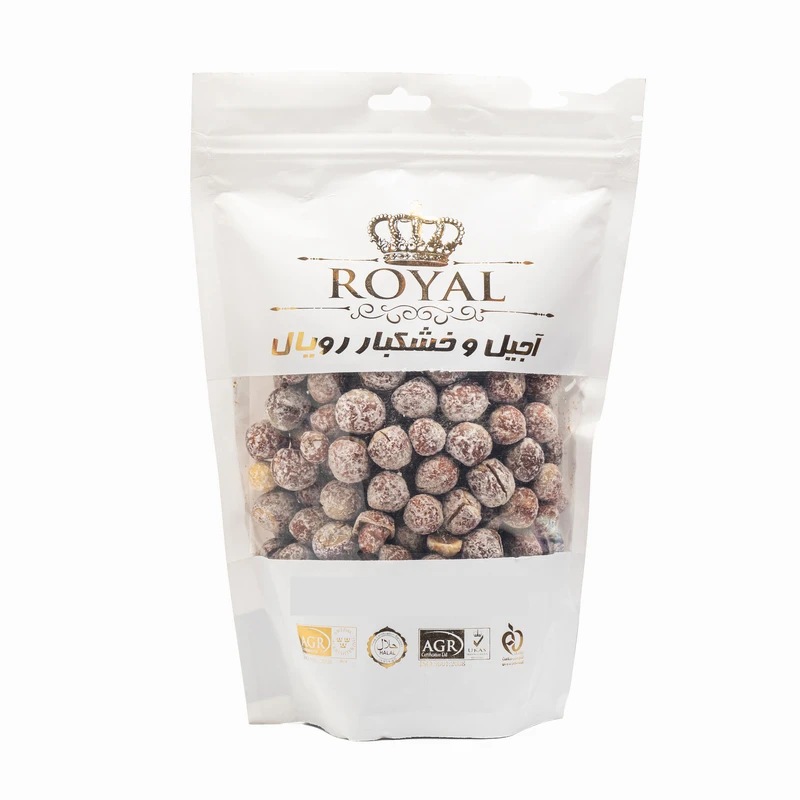 فندق با پوست دوآتشه شور رویال - 250 گرم