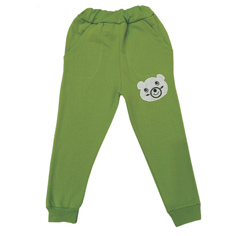 ست سویشرت و شلوار دخترانه مدل خرس پاپیون رنگ سبز