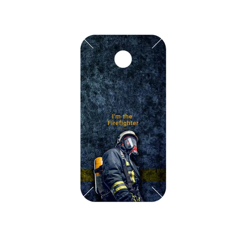 برچسب پوششی ماهوت مدل Firefighter مناسب برای گوشی موبایل هوآوی Ascend Y330