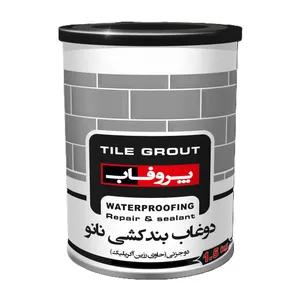 نانو دوغاب بندکشی دوجزئی پروفاب مدل TG-antibacterial وزن 1.5 کیلوگرم