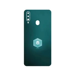 MAHOOT Minimal Cube icon Cover Sticker for Samsung Galaxy A20s