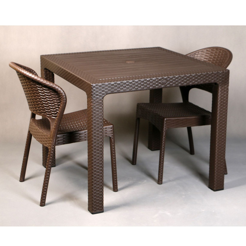 میز ناهارخوری ناصر پلاستیک مدل AT 2605