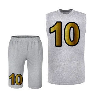 ست تاپ و شلوارک مردانه مدل 10 کد 235 رتگ طوسی