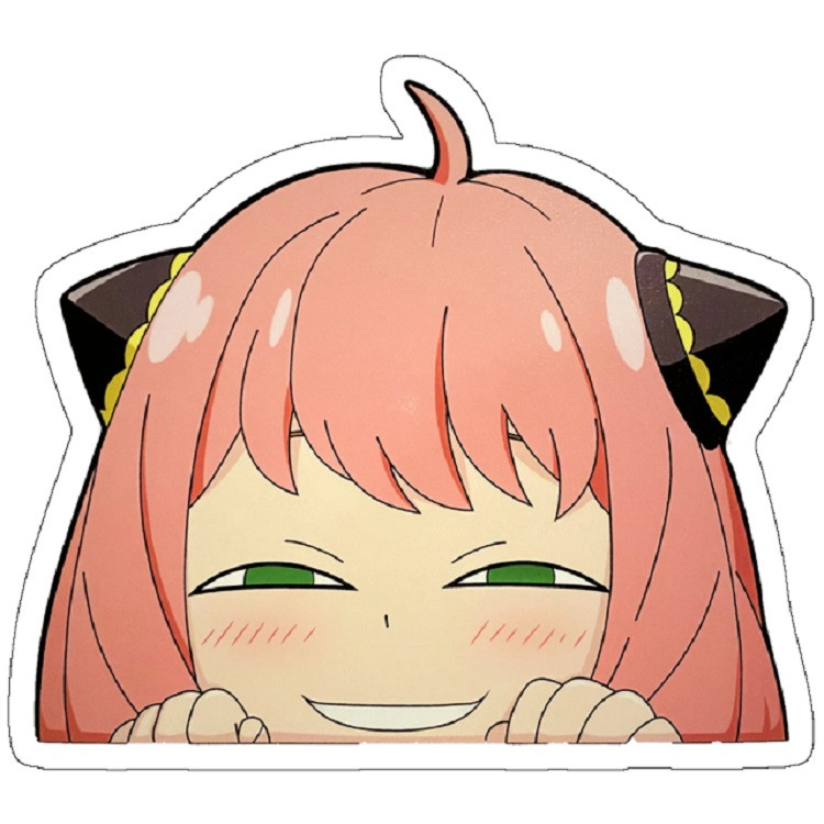 استیکر لپ تاپ مدل PEEKER - Funny Anime Meme