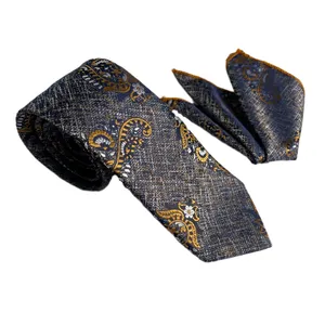 ست کراوات و دستمال جیب مردانه نسن مدل ZS333001