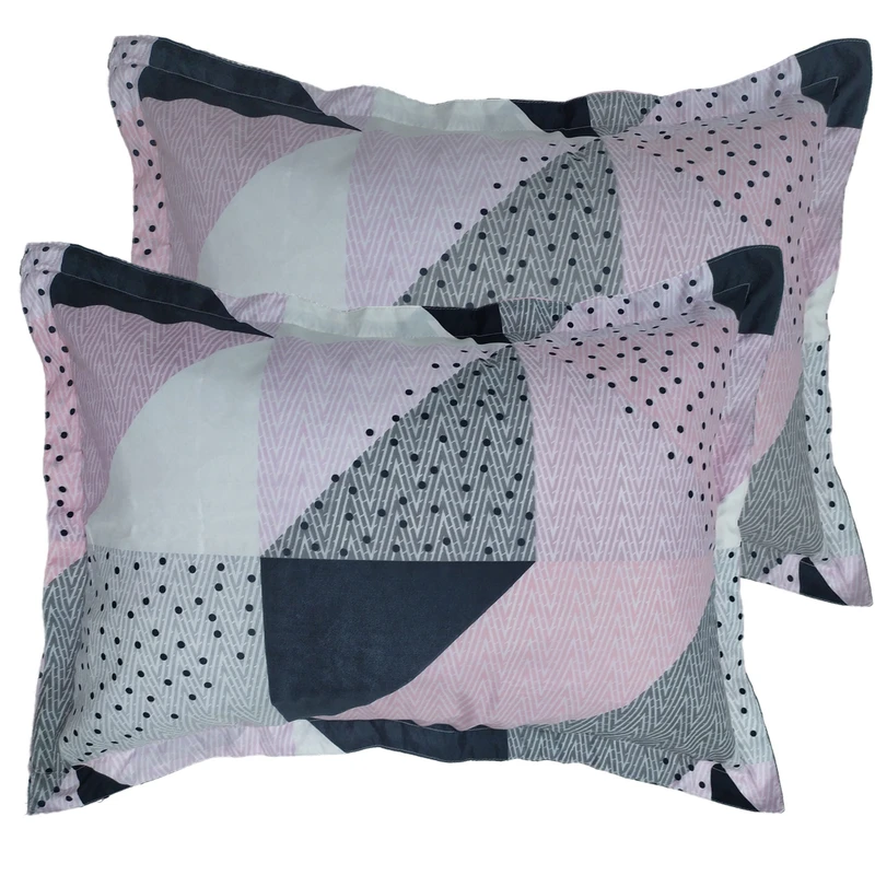 رو بالشی پانیذ پود مدل چهل تکه کد A106-1 بسته 2 عددی