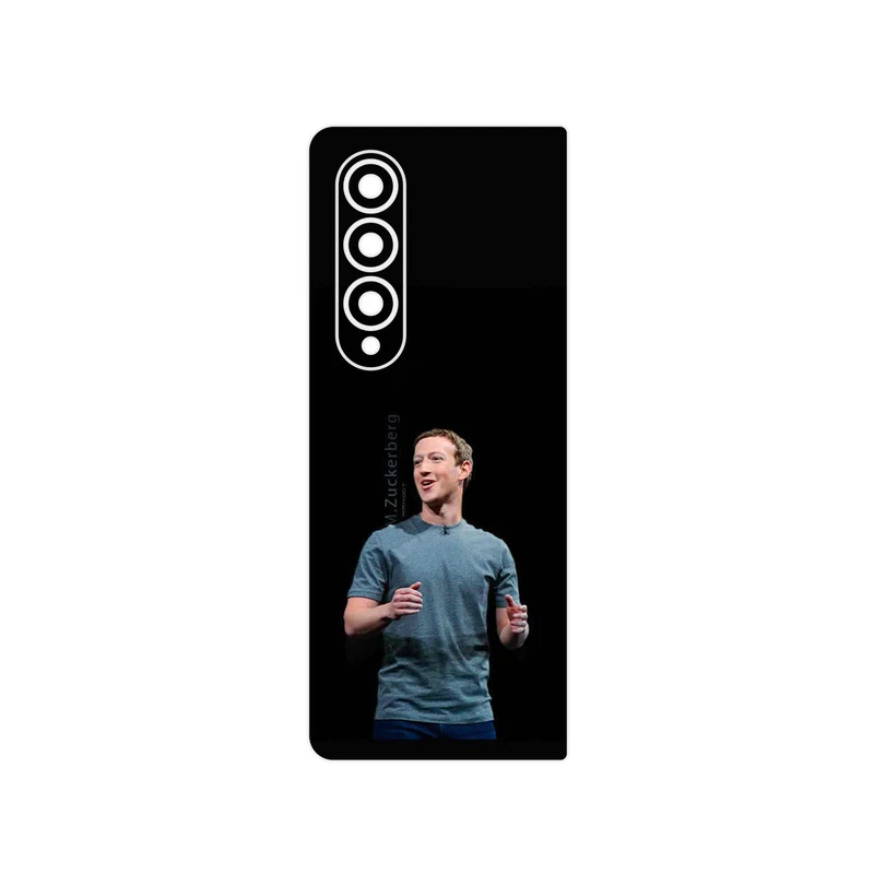 برچسب پوششی ماهوت مدل Mark_Zuckerberg مناسب برای گوشی موبایل سامسونگ Galaxy Z Fold4