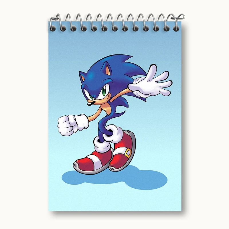 دفتر یادداشت 50 برگ خندالو مدل سونیک (Sonic) کد 37036